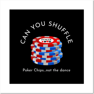 Poker Chips Shuffle Posters and Art